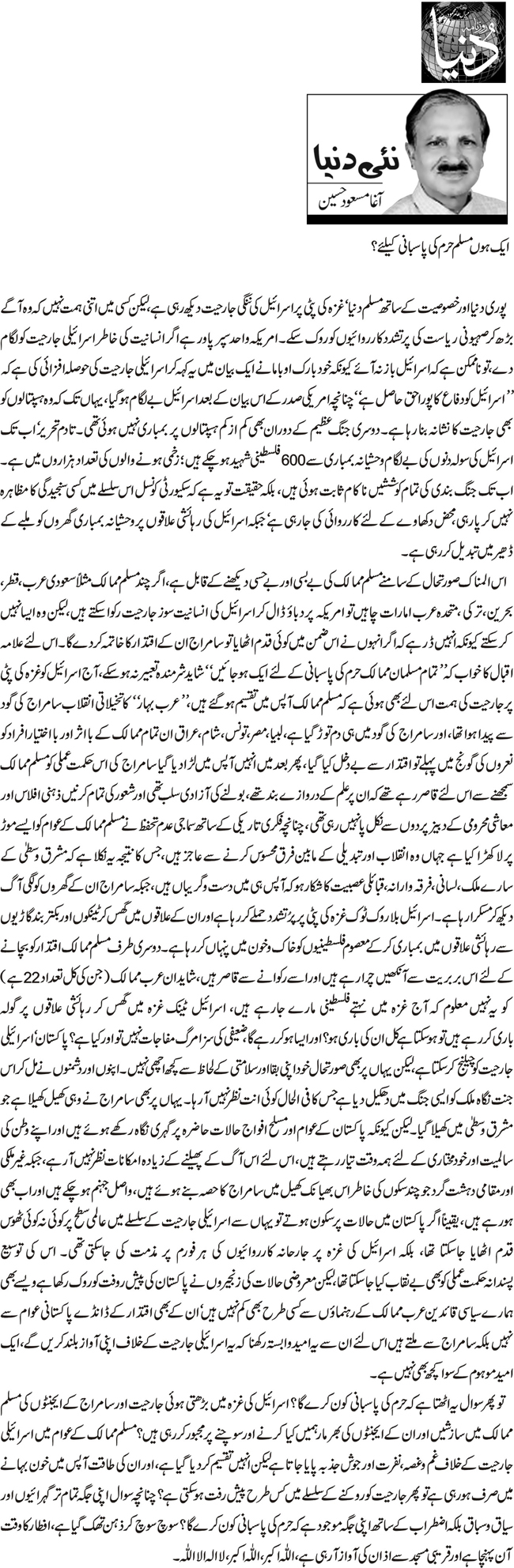 Aik hoon muslim haram ki pasbani ke liye essays and term papers 07 image